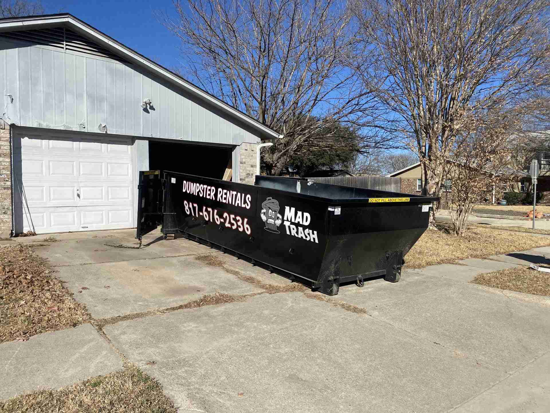 Mad Trash - Residential Dumpster Rentals